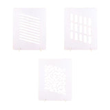 Maxbell 3Pcs Photography Props Light and Shadow Boards for Cosmetics Jewelry Make up Style A
