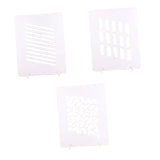 Maxbell 3Pcs Photography Props Light and Shadow Boards for Cosmetics Jewelry Make up Style A
