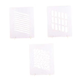 Maxbell 3Pcs Photography Props Light and Shadow Boards for Cosmetics Jewelry Make up Style A