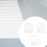 Maxbell 3Pcs Photography Props Light and Shadow Boards for Cosmetics Jewelry Make up Style A