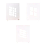 Maxbell 3Pcs Photography Props Light and Shadow Boards for Cosmetics Jewelry Make up Style B