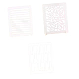 Maxbell 3Pcs Photography Props Light and Shadow Boards for Cosmetics Jewelry Make up Style C