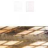 Maxbell 3Pcs Photography Props Light and Shadow Boards for Cosmetics Jewelry Make up Style C