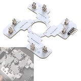 Maxbell Joystick Board for Jlf PCB Joystick Parts Switch Parts Replacement PCB Board White