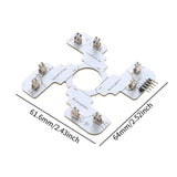 Maxbell Joystick Board for Jlf PCB Joystick Parts Switch Parts Replacement PCB Board White