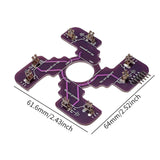 Maxbell Joystick Board for Jlf PCB Joystick Parts Switch Parts Replacement PCB Board Violet
