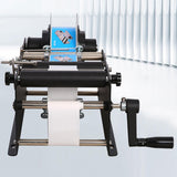 Maxbell Manual Round Bottle Labeling Machine Label Dispenser Compact Office Supplies
