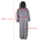 Maxbell Bee Suit Clothes Comfortable Veil Hood Outfit for Outdoor Beginners Backyard L