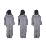 Maxbell Bee Suit Clothes Comfortable Veil Hood Outfit for Outdoor Beginners Backyard L
