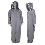 Maxbell Bee Suit Clothes Comfortable Veil Hood Outfit for Outdoor Beginners Backyard L