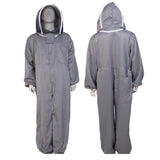 Maxbell Bee Suit Clothes Comfortable Veil Hood Outfit for Outdoor Beginners Backyard L