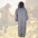 Maxbell Bee Suit Clothes Comfortable Veil Hood Outfit for Outdoor Beginners Backyard XXL