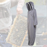 Maxbell Bee Suit Clothes Comfortable Veil Hood Outfit for Outdoor Beginners Backyard XXL