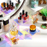 Maxbell 3Pcs Acrylic Risers Acrylic Risers Display Stand for Figures Glasses Perfume