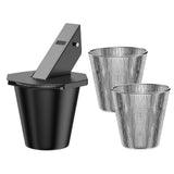 Maxbell Grill Drip Bucket Collection 1.6'' Width Square Tube Grill Drip Pan