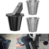 Maxbell Grill Drip Bucket Collection 1.6'' Width Square Tube Grill Drip Pan