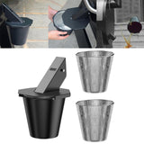 Maxbell Grill Drip Bucket Collection 1.6'' Width Square Tube Grill Drip Pan