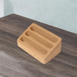 Maxbell Business Card Display Stand Wood Desktop for Warehouses Craft Shows Lectures Wood