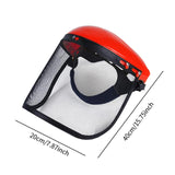 Maxbell Chain Saw Face Shield Lightweight for Gardening Logging Farming Wood Cutting Headwear
