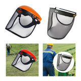 Maxbell Chain Saw Face Shield Lightweight for Gardening Logging Farming Wood Cutting Headwear