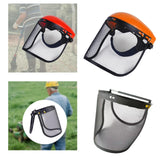 Maxbell Chain Saw Face Shield Lightweight for Gardening Logging Farming Wood Cutting Headwear