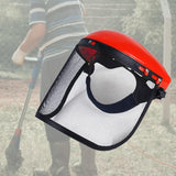 Maxbell Chain Saw Face Shield Lightweight for Gardening Logging Farming Wood Cutting Headwear