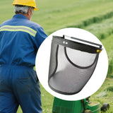 Maxbell Chain Saw Face Shield Lightweight for Gardening Logging Farming Wood Cutting Bracket