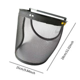 Maxbell Chain Saw Face Shield Lightweight for Gardening Logging Farming Wood Cutting Bracket