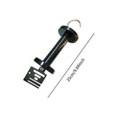 Maxbell 5x Electric Fence Gate Handles Farm Courtyard Spare Gate Handles with Spring
