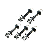 Maxbell 5x Electric Fence Gate Handles Farm Courtyard Spare Gate Handles with Spring