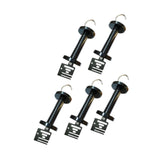 Maxbell 5x Electric Fence Gate Handles Farm Courtyard Spare Gate Handles with Spring