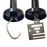 Maxbell 5x Electric Fence Gate Handles Farm Courtyard Spare Gate Handles with Spring