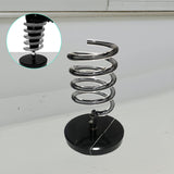 Maxbell Hair Dryer Holder Blow Dryer Holder Accessories for Hotel Bedroom Barbershop Black