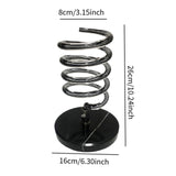 Maxbell Hair Dryer Holder Blow Dryer Holder Accessories for Hotel Bedroom Barbershop Black