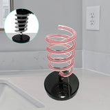 Maxbell Hair Dryer Holder Blow Dryer Holder Accessories for Hotel Bedroom Barbershop Pink