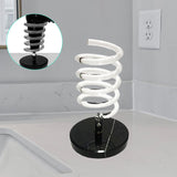 Maxbell Hair Dryer Holder Blow Dryer Holder Accessories for Hotel Bedroom Barbershop Clear