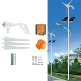 Maxbell Wind Generator Adjustable DIY Wind Turbine for Terraces Gazebos Street Light