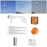 Maxbell Wind Generator Adjustable DIY Wind Turbine for Terraces Gazebos Street Light