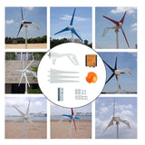 Maxbell Wind Generator Adjustable DIY Wind Turbine for Terraces Gazebos Street Light