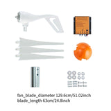 Maxbell Wind Generator Adjustable DIY Wind Turbine for Terraces Gazebos Street Light