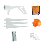 Maxbell Wind Generator Adjustable DIY Wind Turbine for Terraces Gazebos Street Light