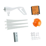 Maxbell Wind Generator Adjustable DIY Wind Turbine for Terraces Gazebos Street Light