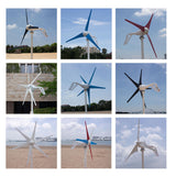 Maxbell Wind Generator Adjustable DIY Wind Turbine for Terraces Gazebos Street Light