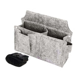 Maxbell Tool Pouch Portable Electrician Waist Tool Bag for Gardener Home Woodworking Light Gray