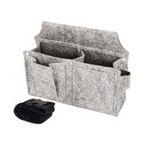 Maxbell Tool Pouch Portable Electrician Waist Tool Bag for Gardener Home Woodworking Light Gray