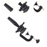 Maxbell Wig Mannequin Head Stand Holder Mannequin Head Holder Clamp Desk Table Clamp