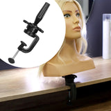 Maxbell Wig Mannequin Head Stand Holder Mannequin Head Holder Clamp Desk Table Clamp