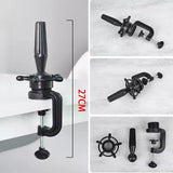 Maxbell Wig Mannequin Head Stand Holder Mannequin Head Holder Clamp Desk Table Clamp