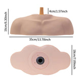 Maxbell Mannequin Head Stand Shoulder Model Styling Cosmetology Manikin Head Display Smooth Rod