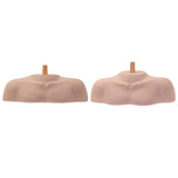 Maxbell Mannequin Head Stand Shoulder Model Styling Cosmetology Manikin Head Display Smooth Rod